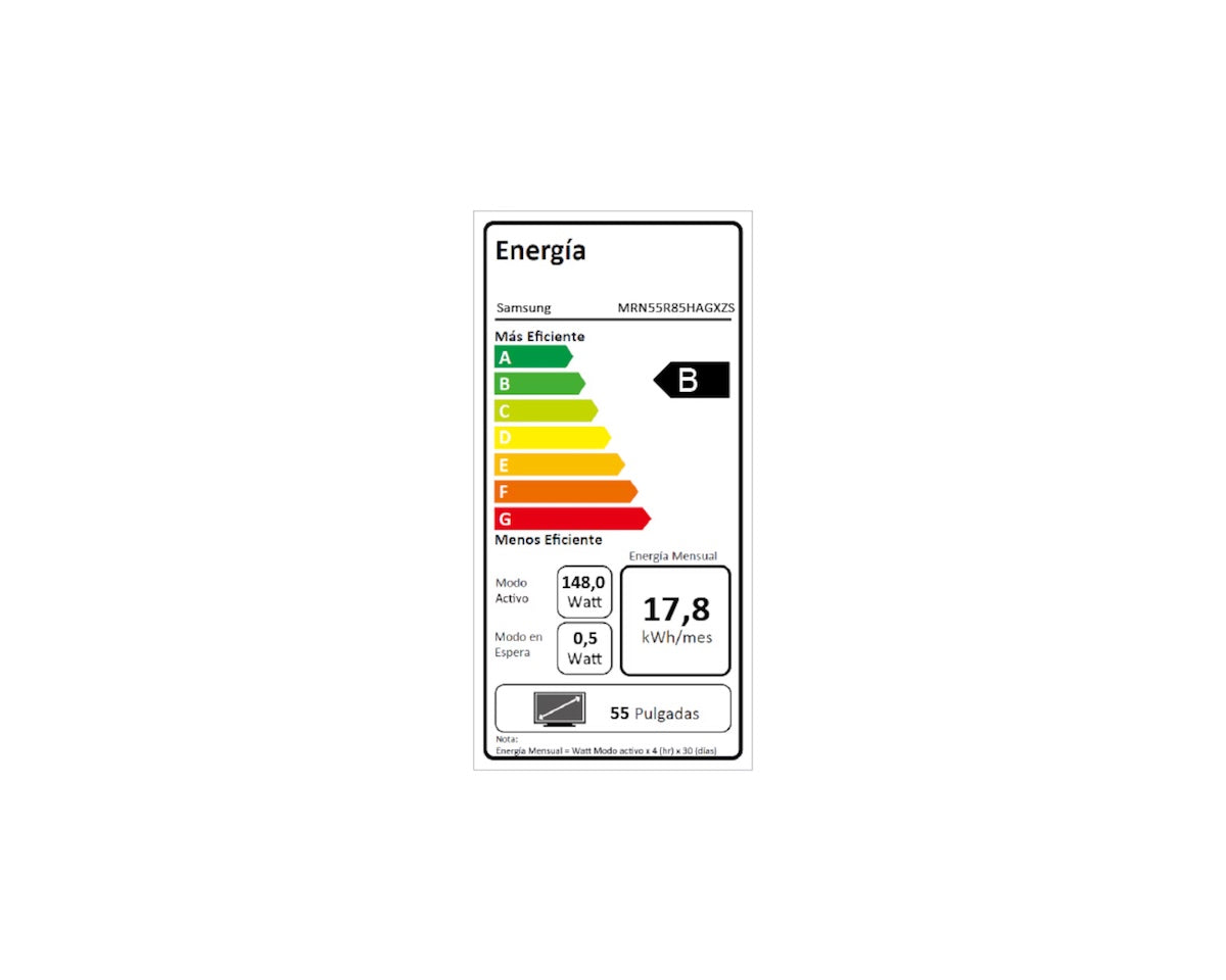 Smart TV Samsung Micro RGB R85H 55" 4K 144Hz Vision AI