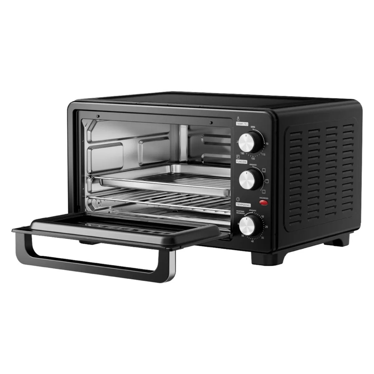 Horno Eléctrico Midea MTO-25GBK 25 Litros Negro 1500W