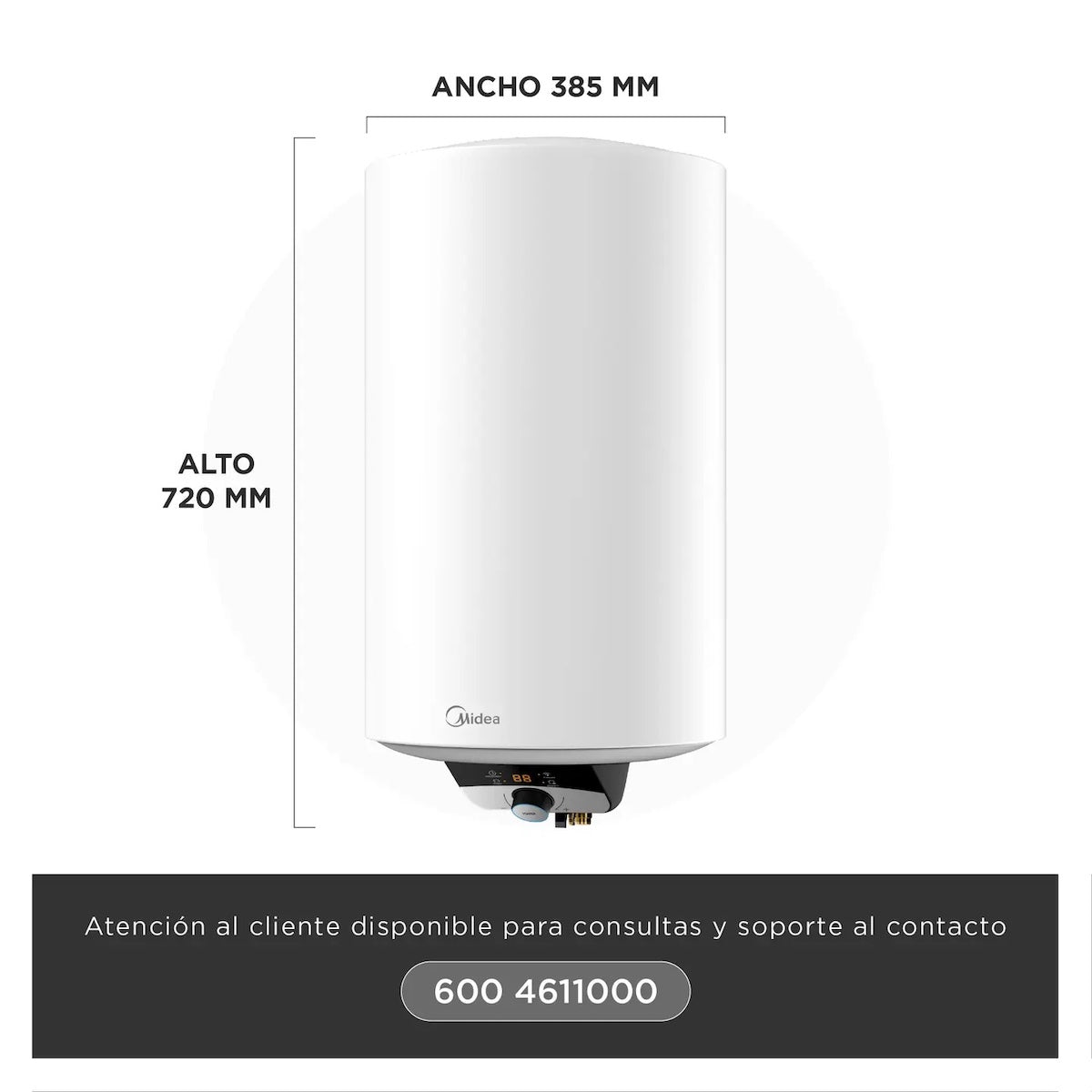 Termo Eléctrico 50 Litros Midea