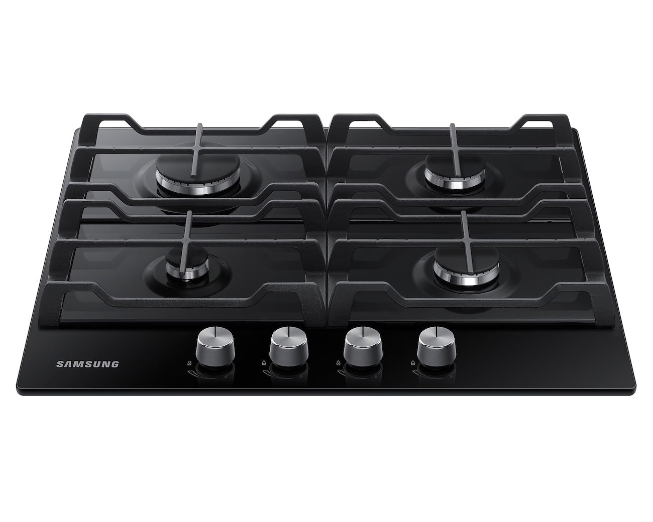 Encimera a Gas Samsung 4 quemadores Negra