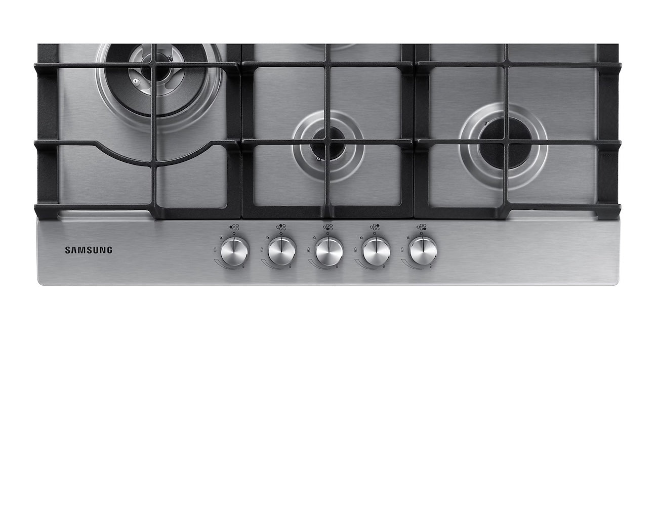 Encimera a Gas Samsung 5 quemadores Silver