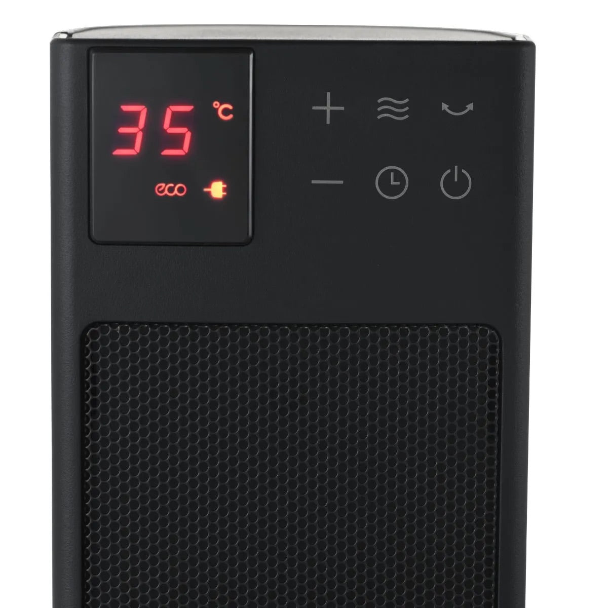 Termoventilador Tipo Torre Nth20-22bk Midea Negro 2000W