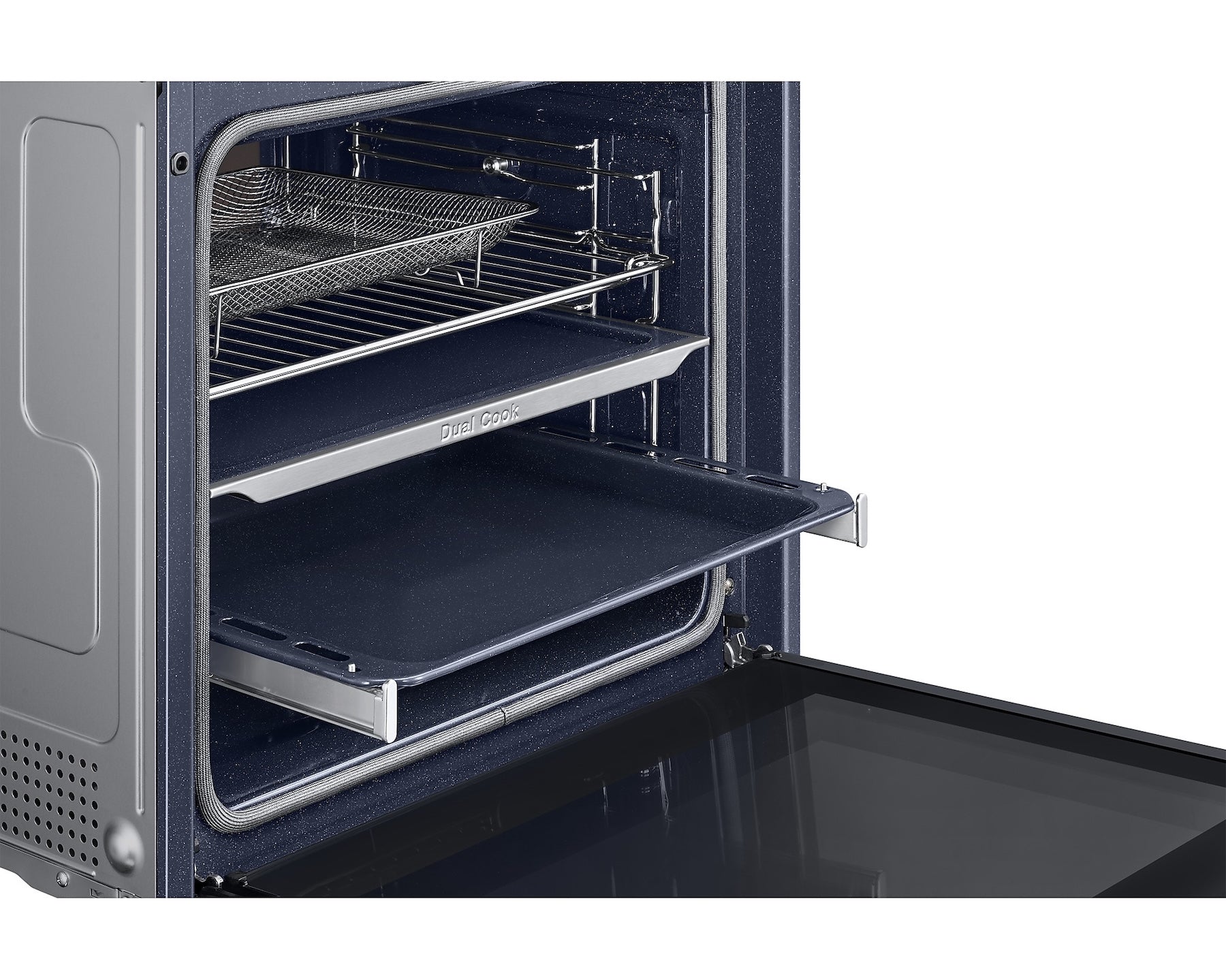 Horno Eléctrico Samsung Series 5 Dual Cook Air Fry Wi-Fi 76L