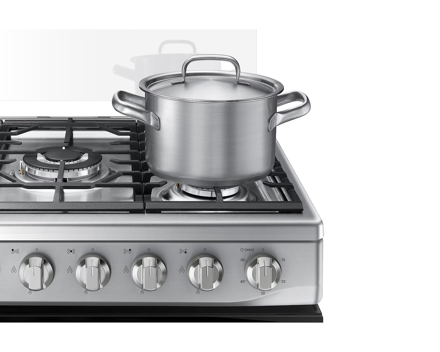 Cocina Gas Samsung 5 Platos Quemador Triple potencia-OpenBox
