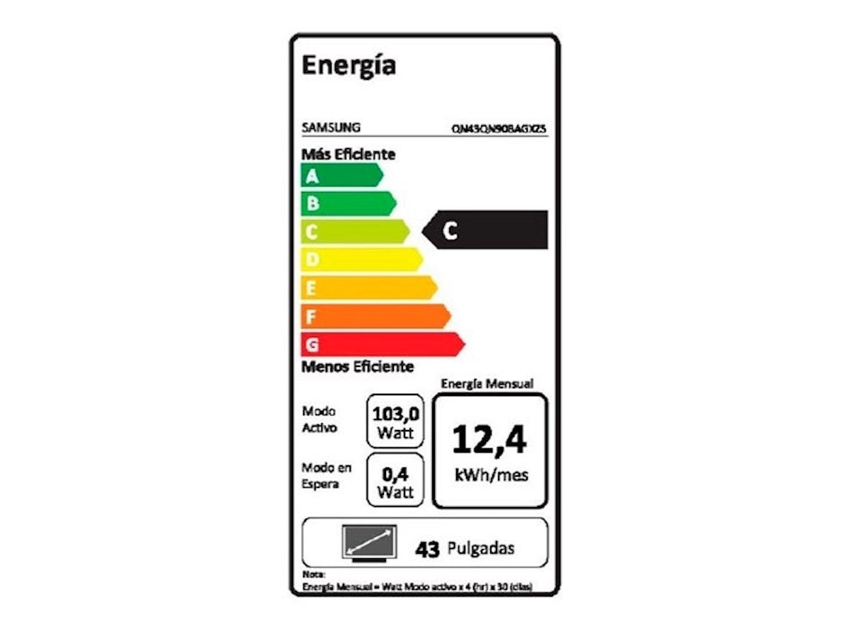 Smart TV 43'' Neo QLED 4K QN90B (2022) - Caja Reciclada