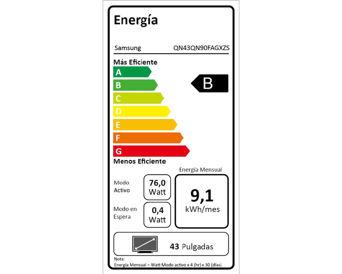 43" Neo QLED 4K QN90F Vision AI Smart TV