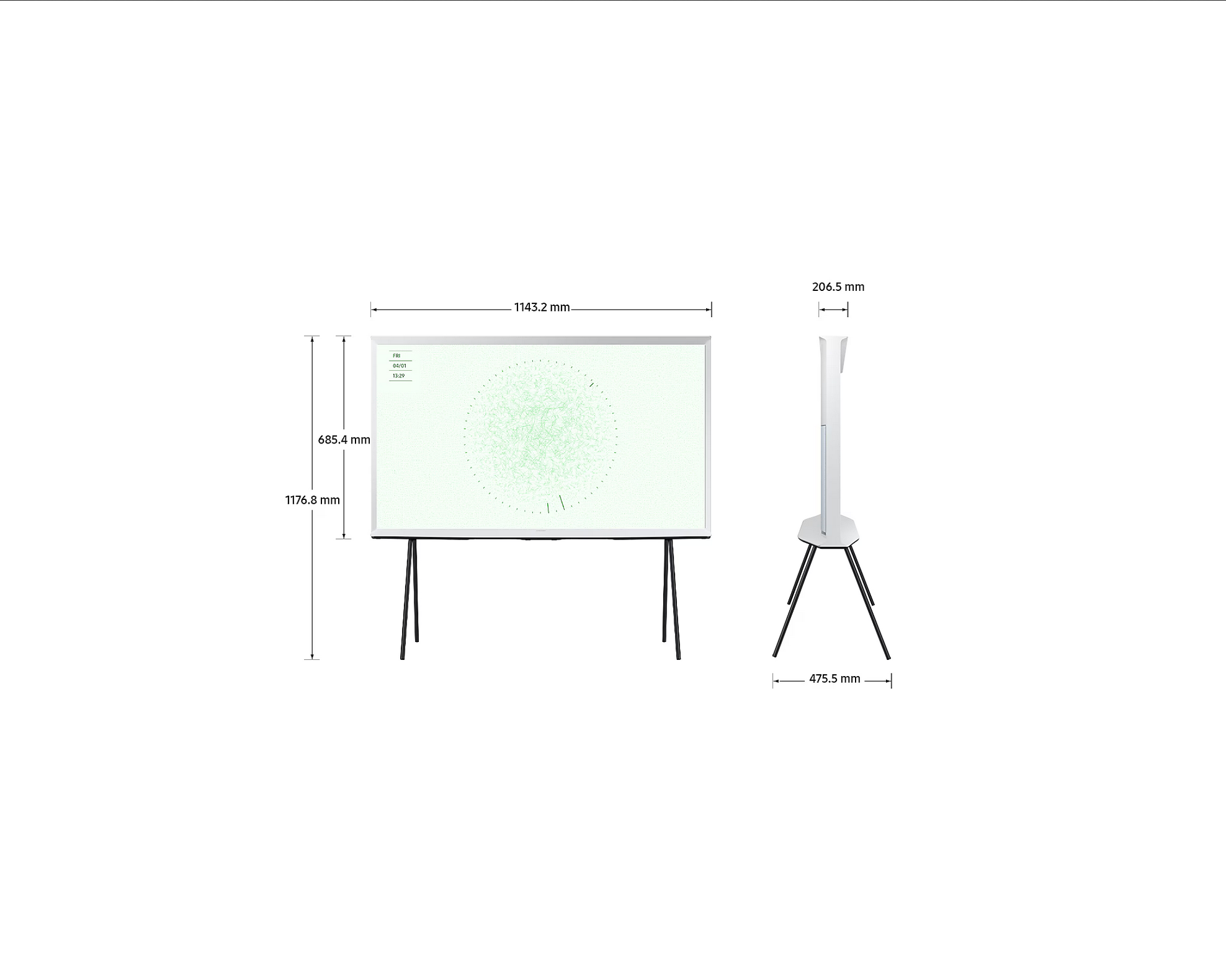 Smart TV Samsung The Serif 50" 4K LS01 Series