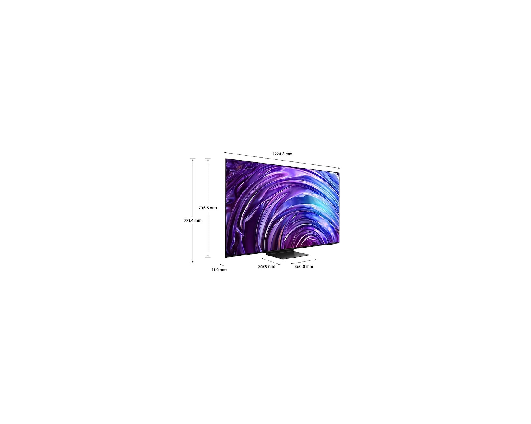 Smart TV Samsung 55'' OLED 4K S95D - OpenBox