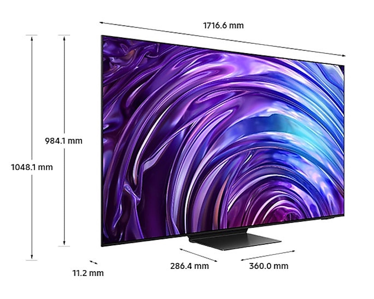 Smart TV Samsung 77'' OLED 4K S95D (2024)