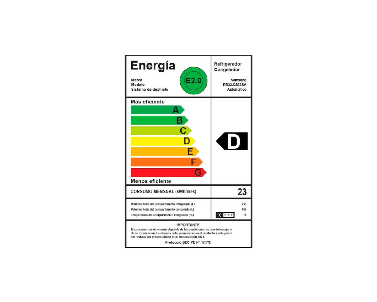 Refrigerador Samsung Bottom Freezer No Frost 311L - Caja Reciclada
