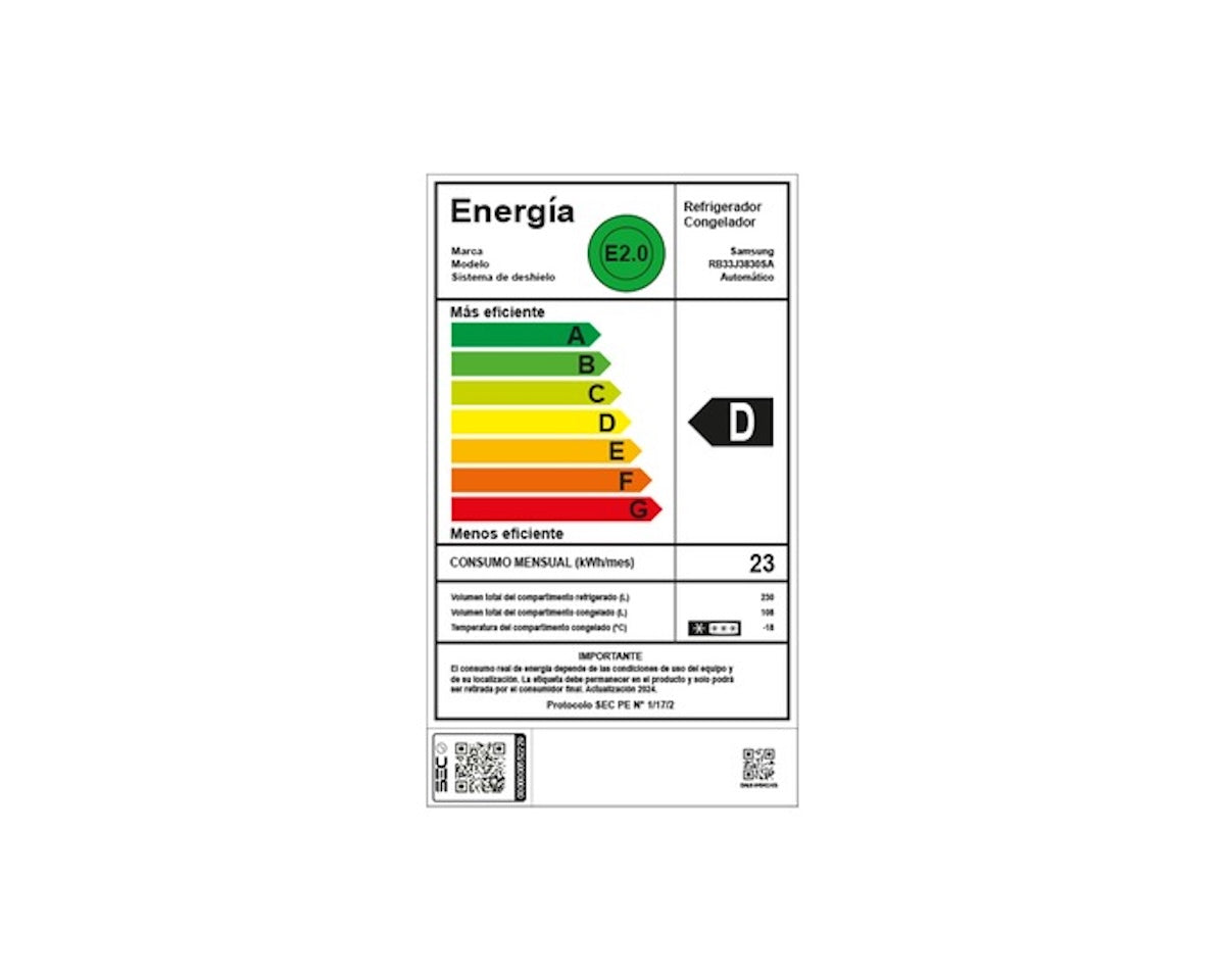 Refrigerador Samsung Bottom Mount Freezer 321 Lts - Caja Reciclada