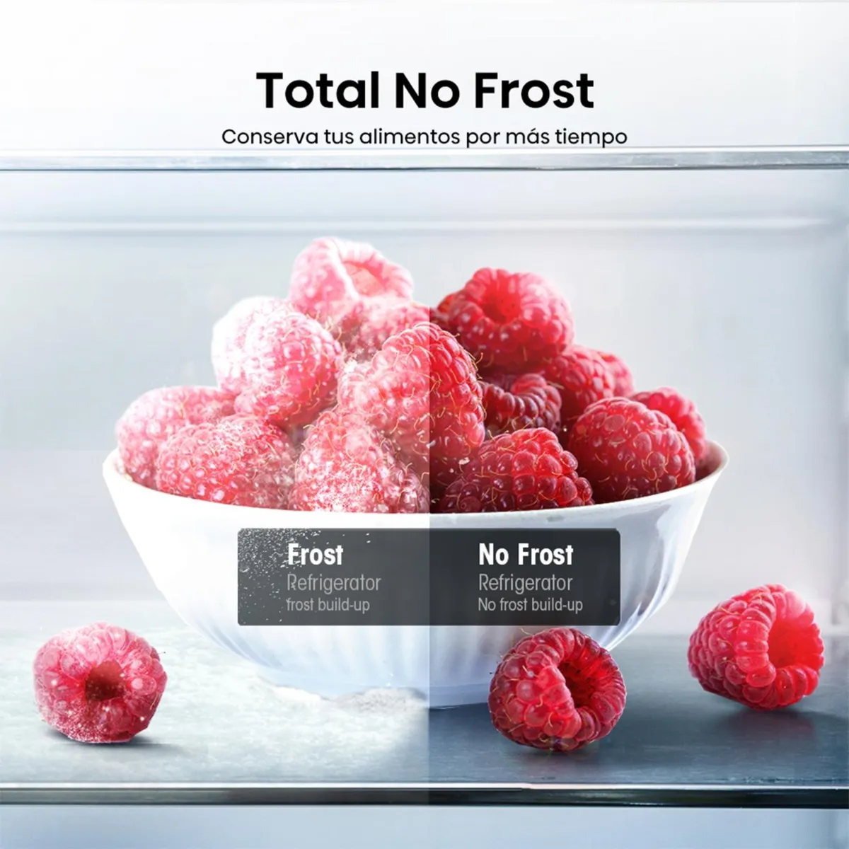 Refrigerador Side by Side Hisense RC67WS2 508L Inox No Frost