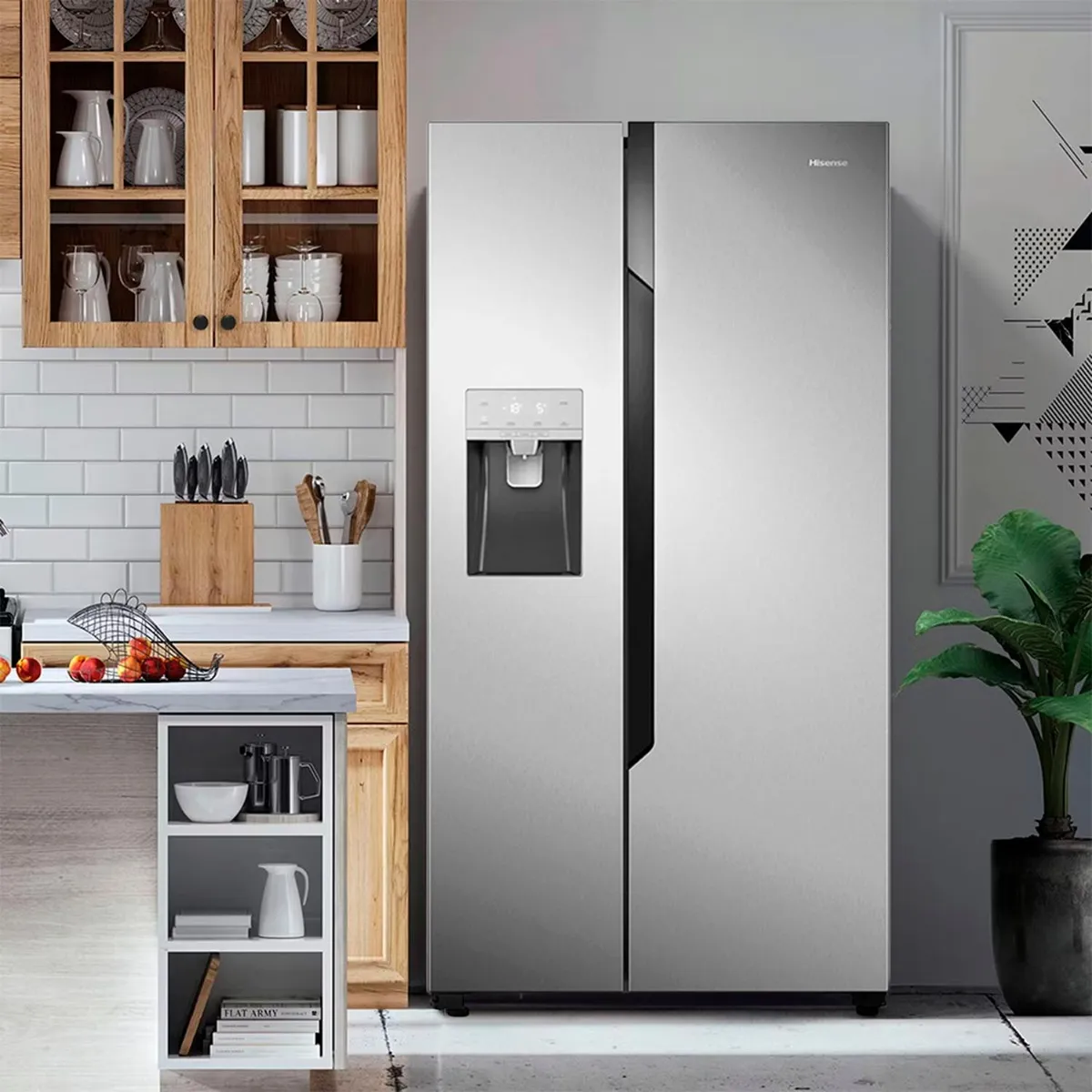 Refrigerador Side by Side RC-70WS 535 L