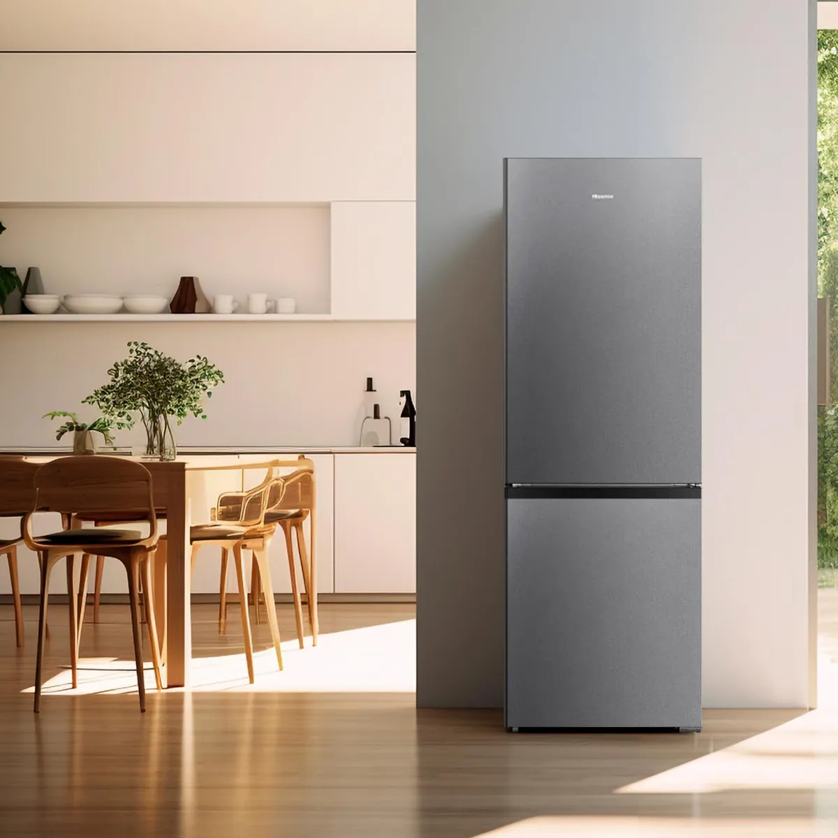Refrigerador Top Freezer Hisense RD22DC 205L Inox Frío