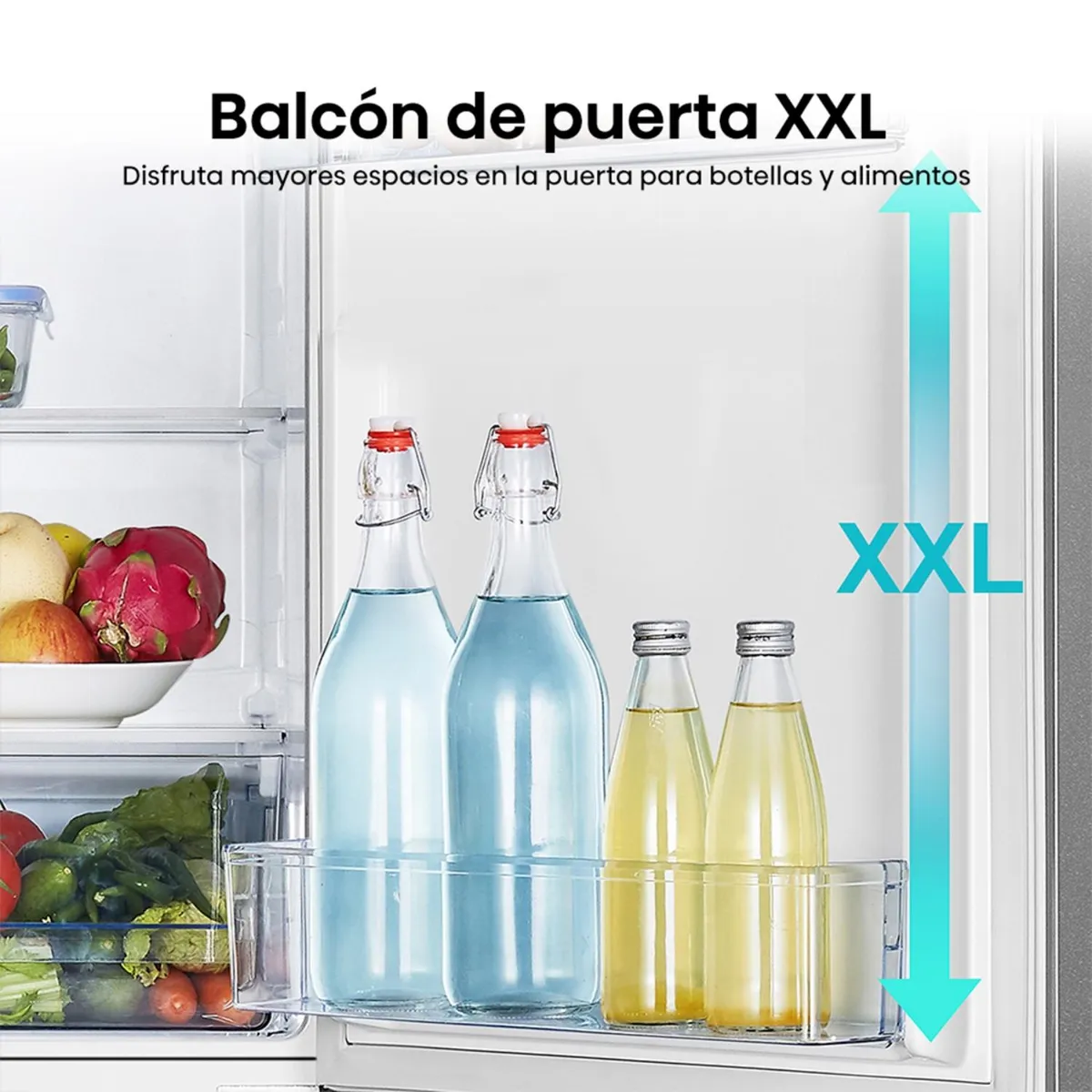 Refrigerador Top Freezer Hisense RD22DC 205L Inox Frío