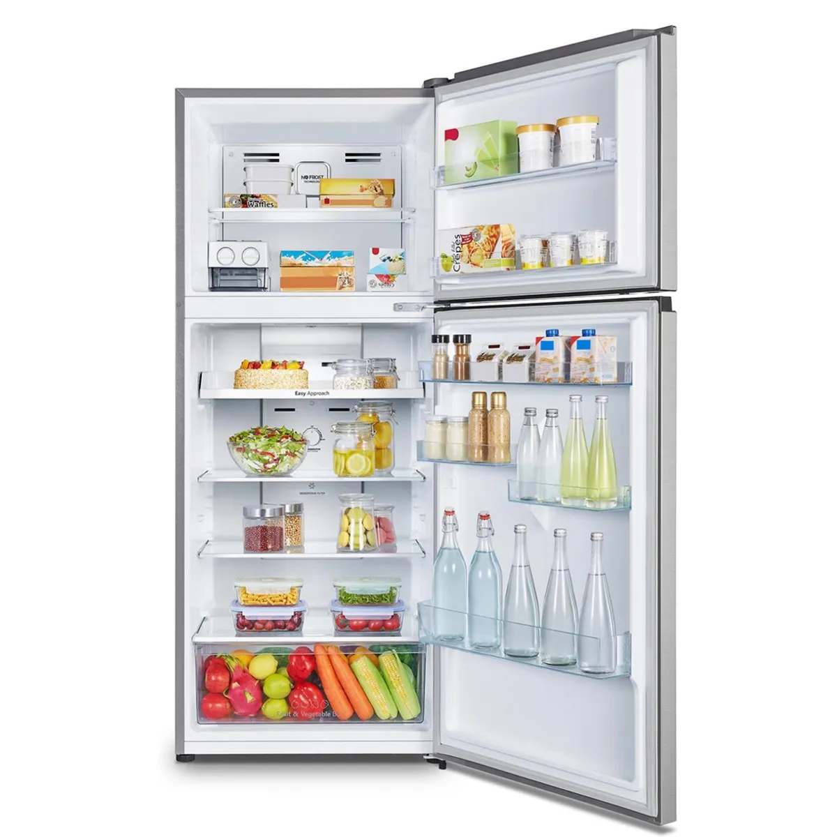 Refrigerador Top Freezer Hisense RD-49WRD 430 L Inox Frío