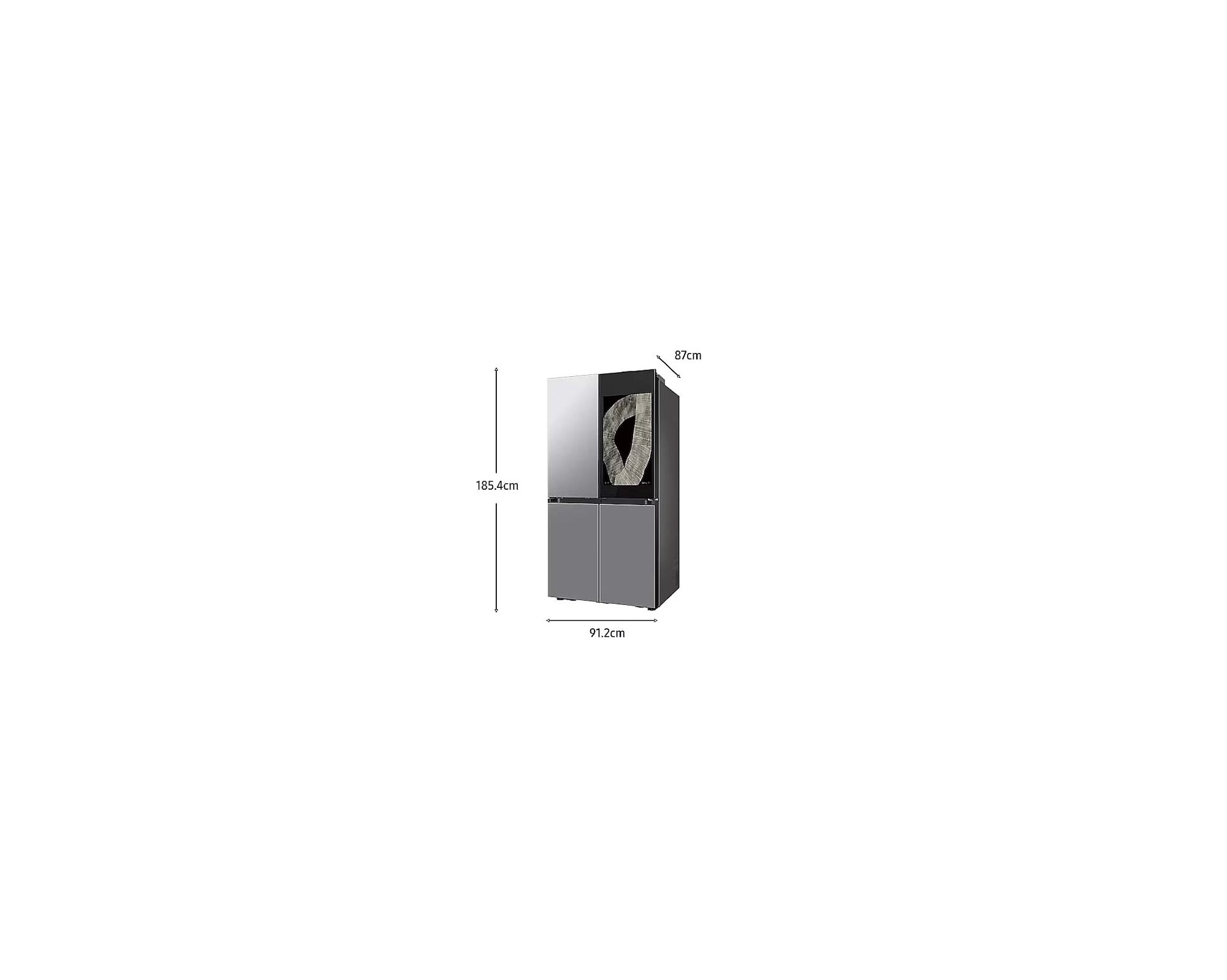 Refrigerador Samsung Bespoke AI Family Hub 699L - OpenBox