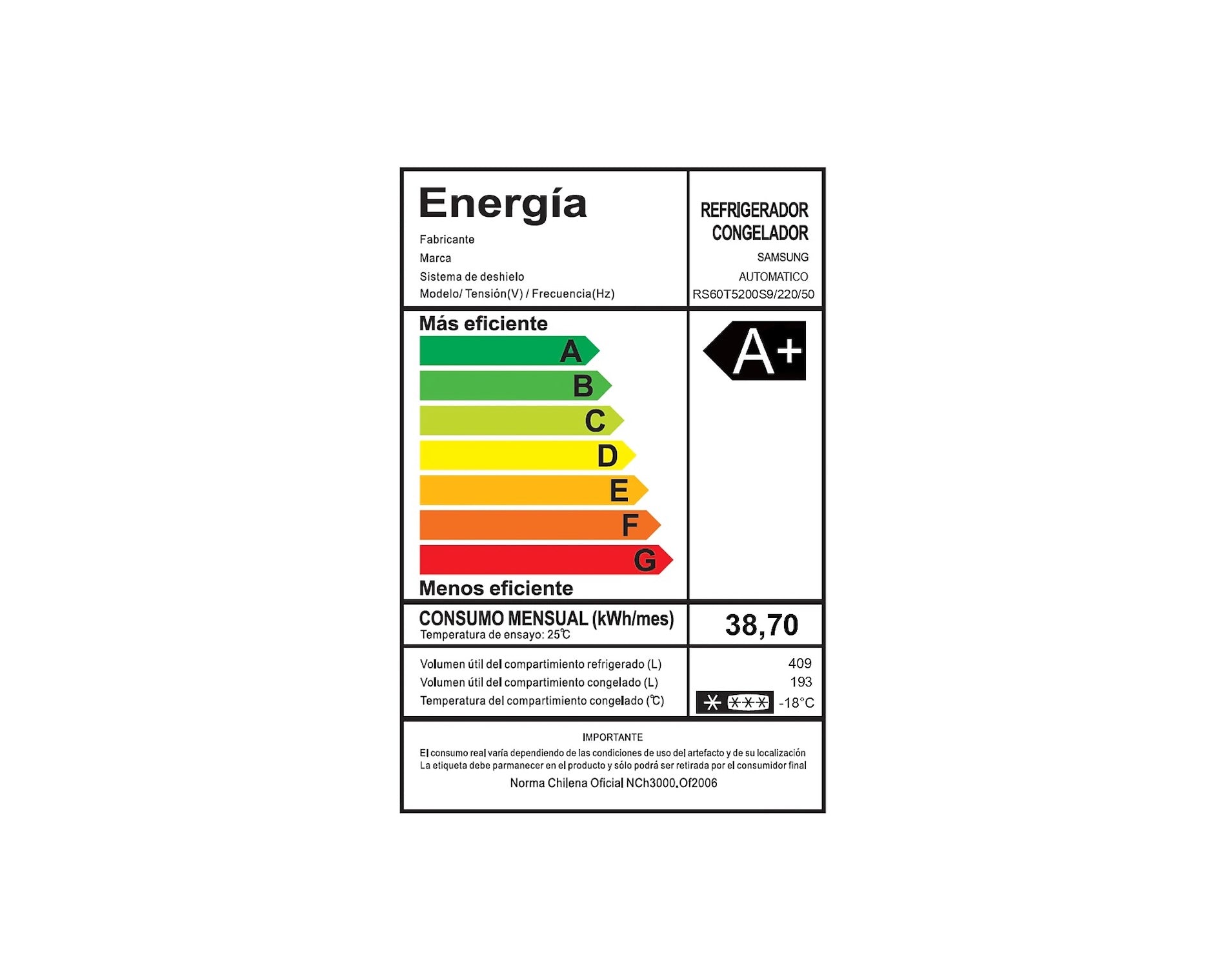 Refrigerador Samsung Side by Side de 602 L Space Max - Caja Reciclada
