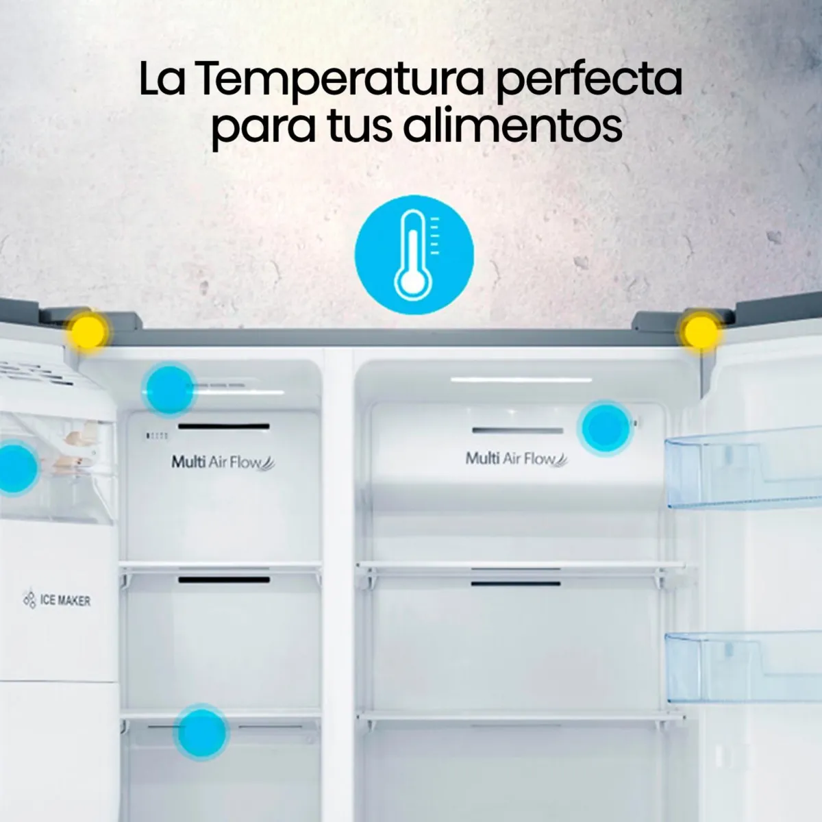 Refrigerador Hisense Side by Side RS820NV 635 L