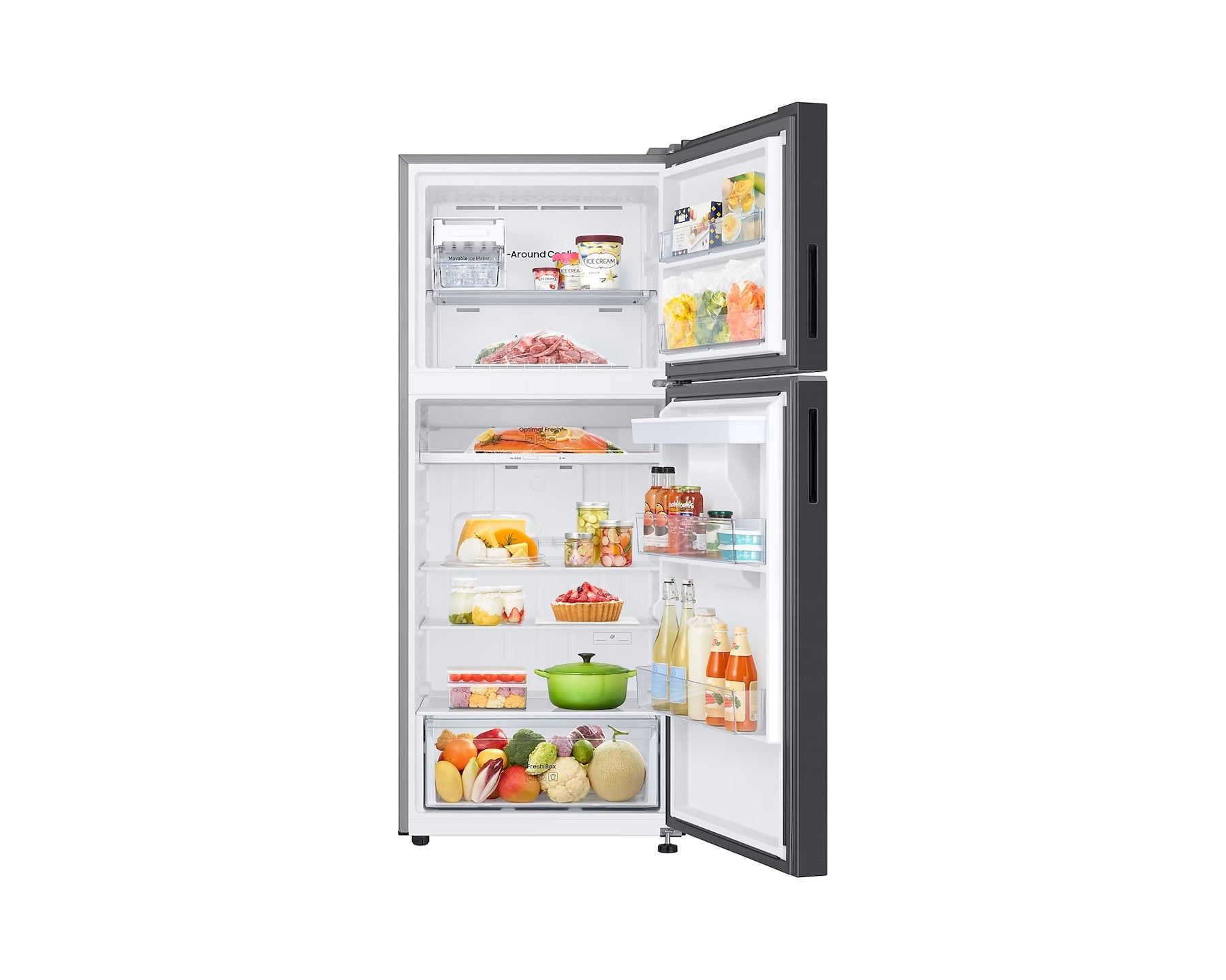 Refrigerador Samsung Top Mount Freezer 384 L con Space Max - OPENBOX