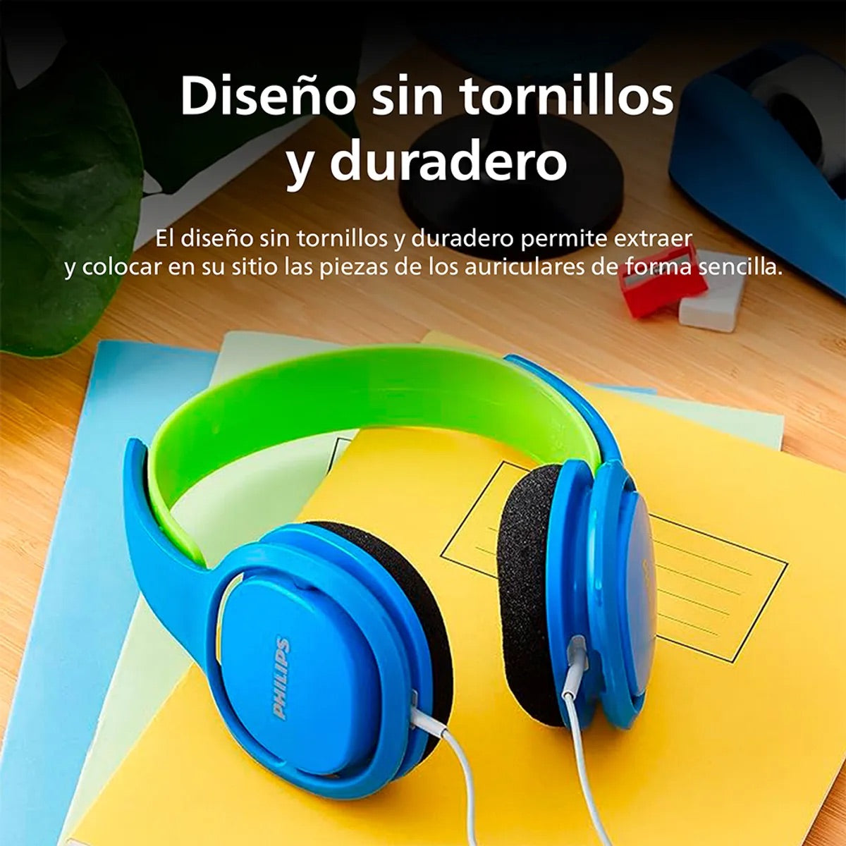 Audífonos Philips SHK2000BL-00 para Niños