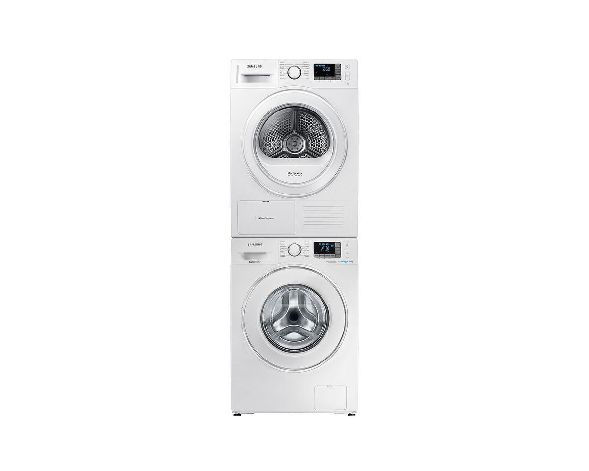 Kit de apilamiento lavadora Samsung 10Kg y Secadora 9Kg - Open Box