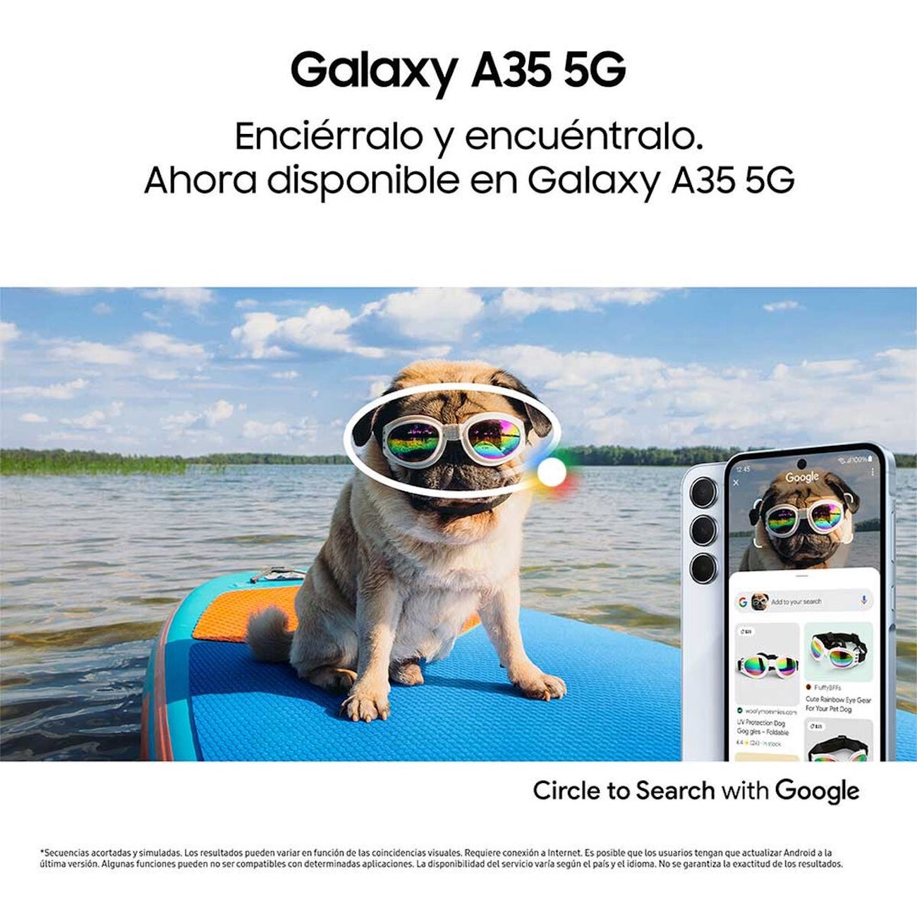 Samsung Galaxy A35 5G 256GB 6,6" Awesome Iceblue