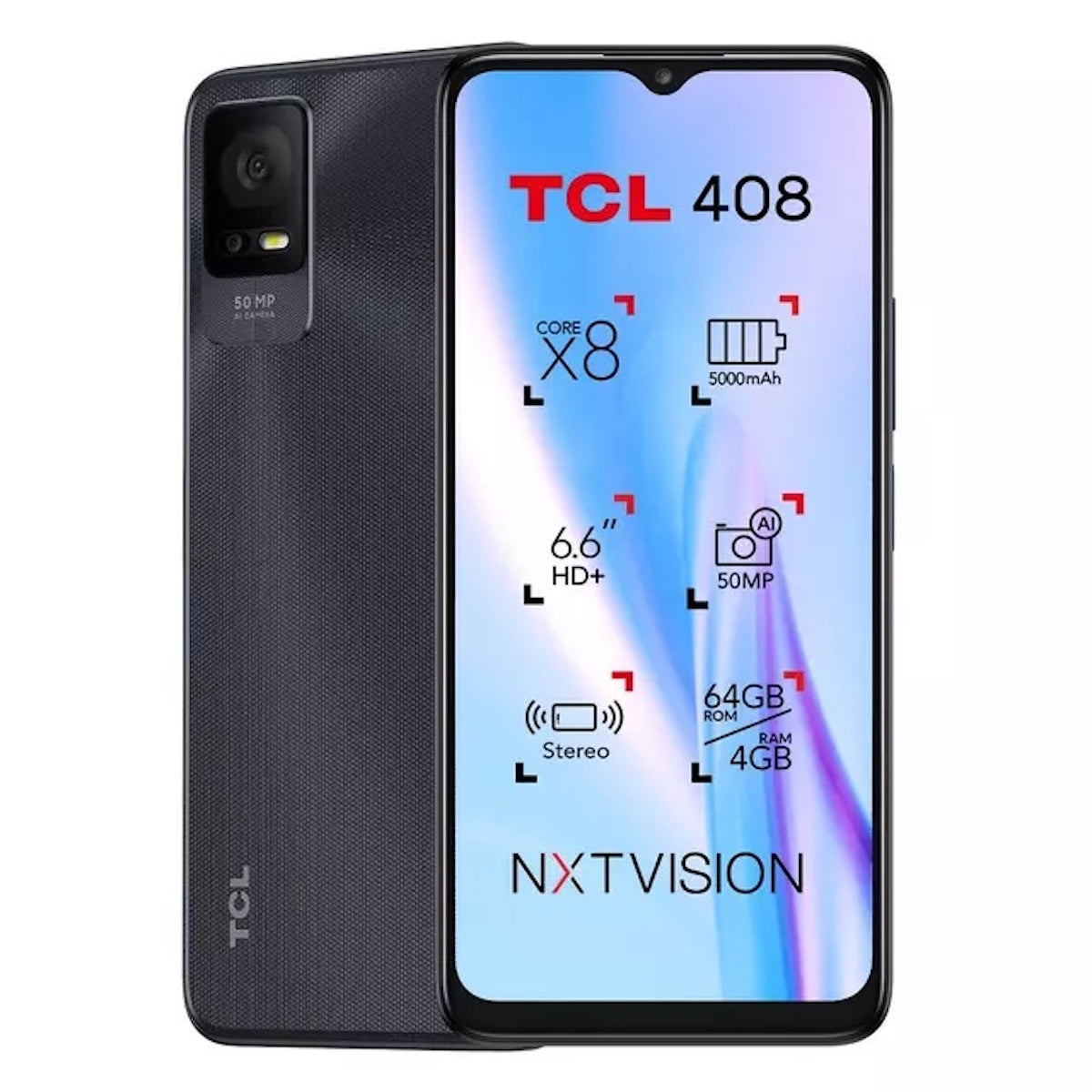 Smartphone TCL 408 64GB 4GB RAM