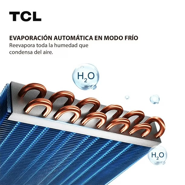 Aire Acondicionado TCL TAC-12CHPA-RPS 12000 BTU Portátil Frío Calor