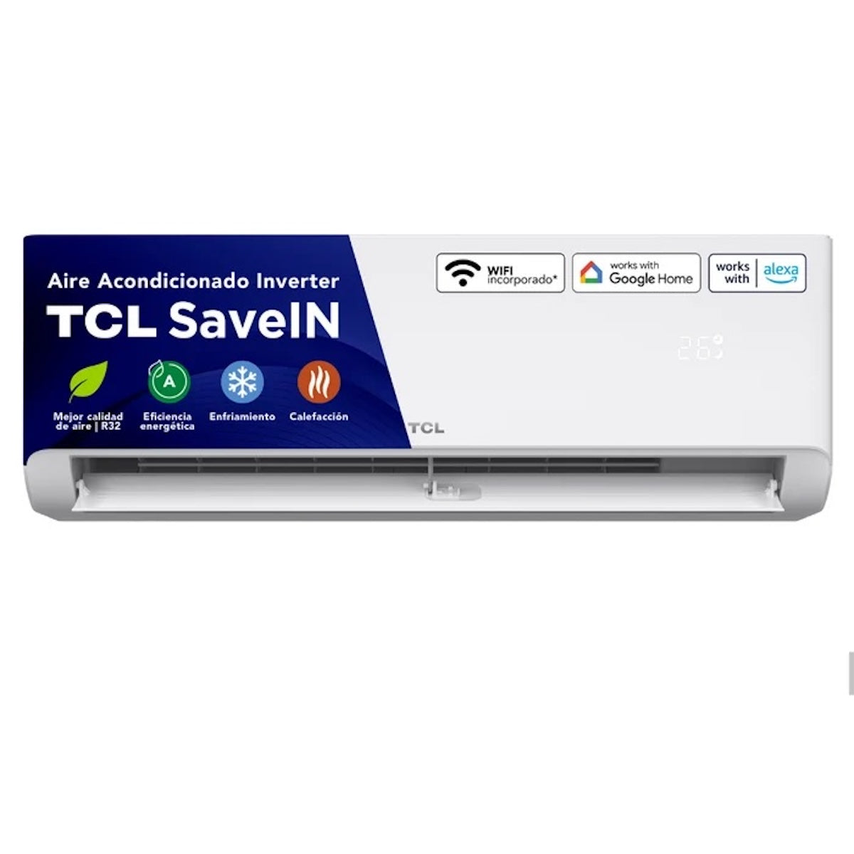 Aire Acondicionado TCL TAC-12CHSDI-ZG11 Inverter 12000 BTU