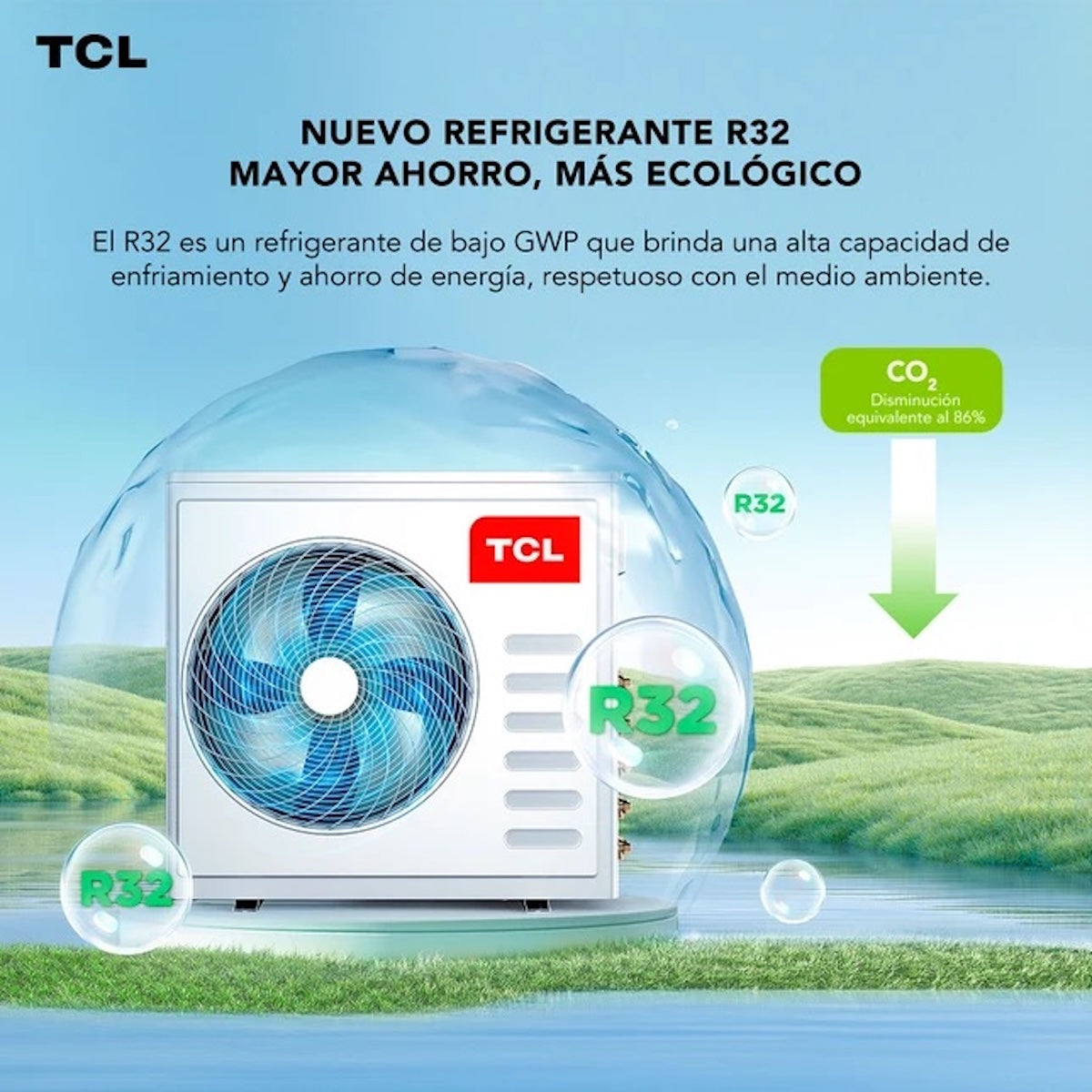 Aire Acondicionado TCL TAC-12CHSDI-ZG11 Inverter 12000 BTU