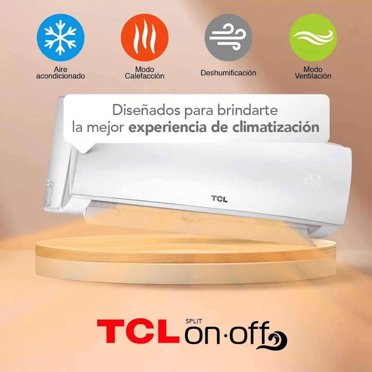 Aire Acondicionado TCL TAC-18CHSA-XA61 18.000 BTU Inverter