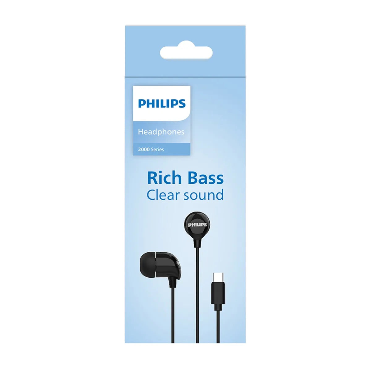 Audífonos Philips TAE2146BK-00 In Ear con Micrófono