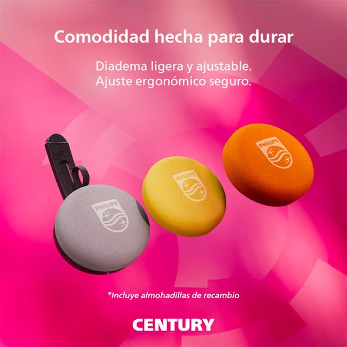 Audífonos Philips TAH2000 Negro Bluetooth 5.4 26 Horas TAH2000BK