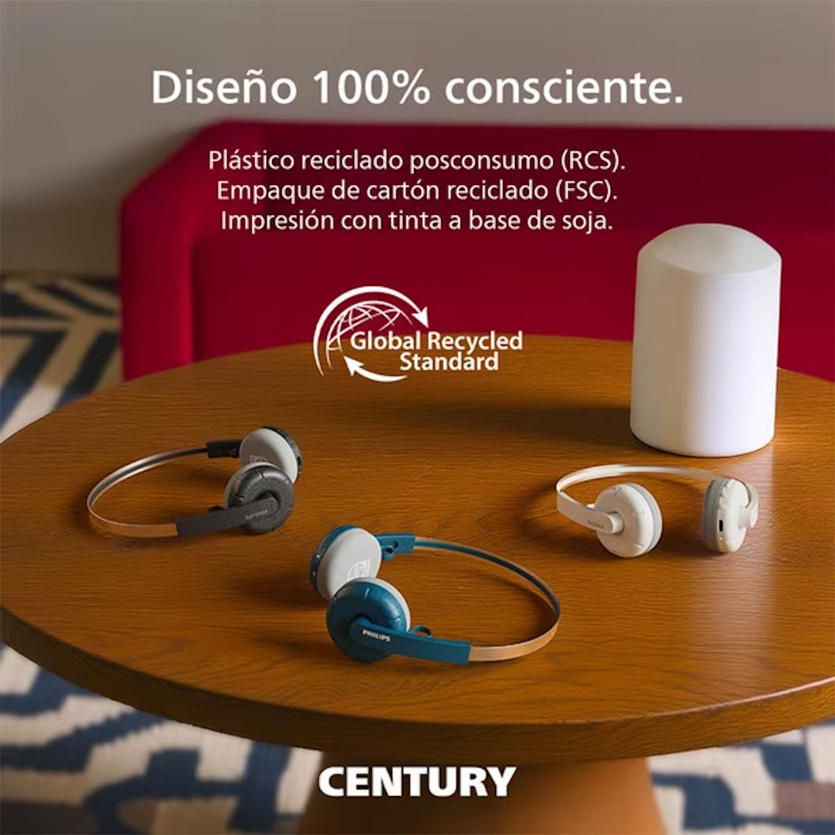 Audífonos Philips TAH2000 Negro Bluetooth 5.4 26 Horas TAH2000BK