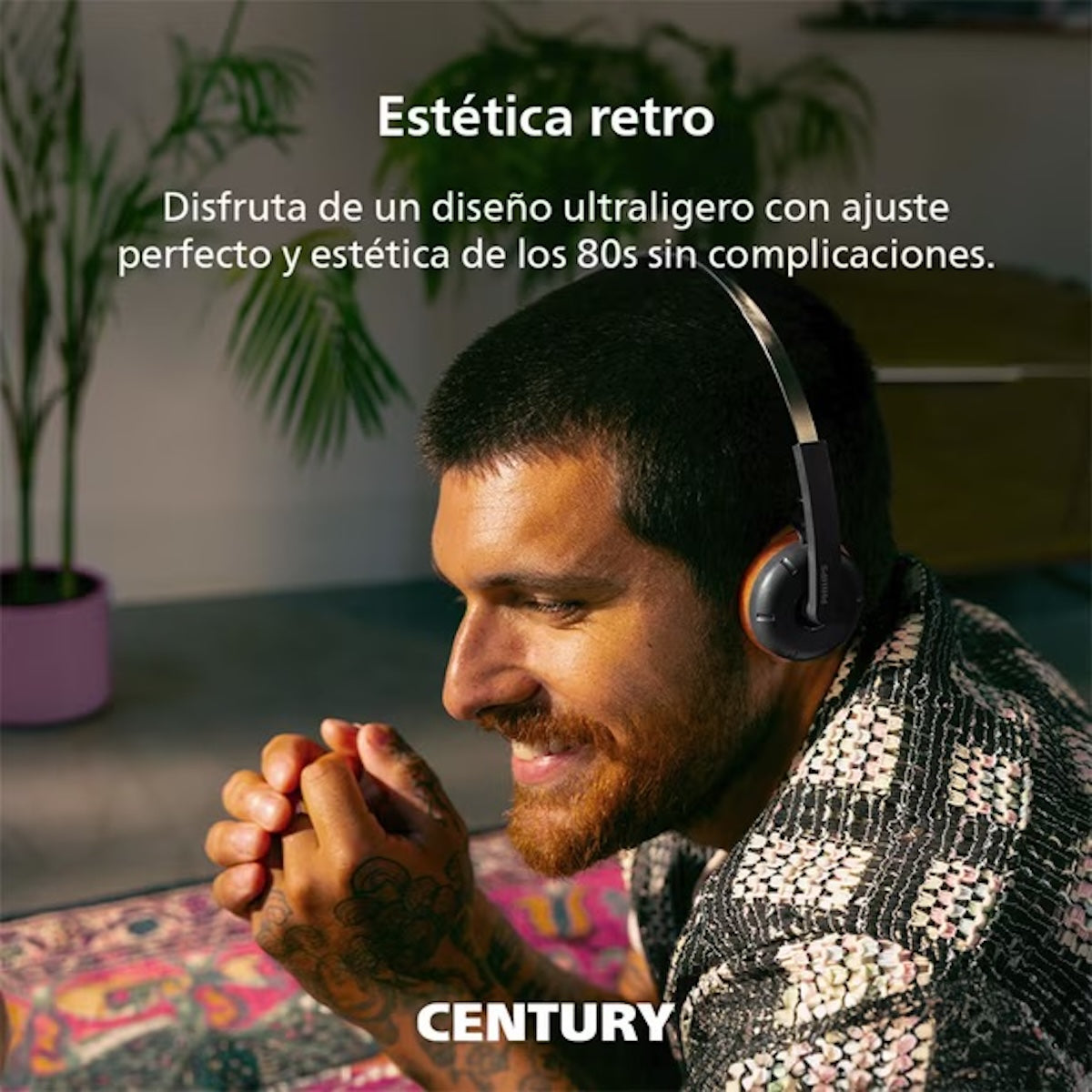 Audífonos Philips TAH2000 Negro Bluetooth 5.4 26 Horas TAH2000BK