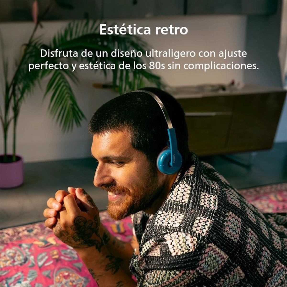 Audífonos Philips TAH2000 Verde azulado