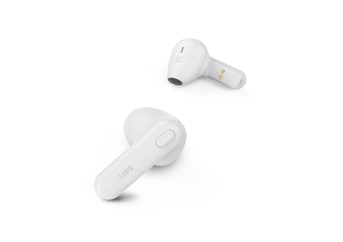 Audífonos Philips TAT1138WT True Wireless Bluetooth Blanco