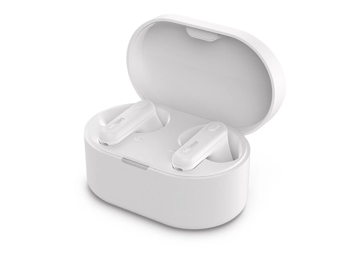 Audífonos Philips TAT1138WT True Wireless Bluetooth Blanco