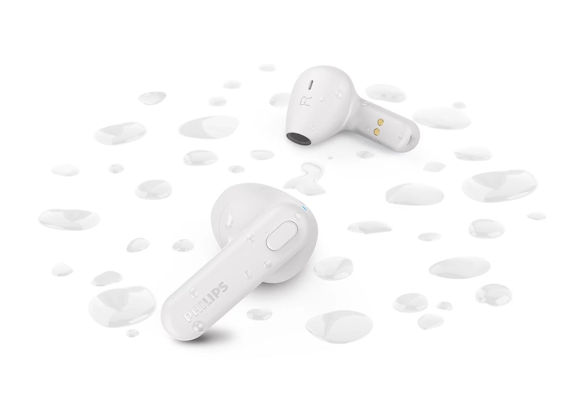 Audífonos Philips TAT1138WT True Wireless Bluetooth Blanco