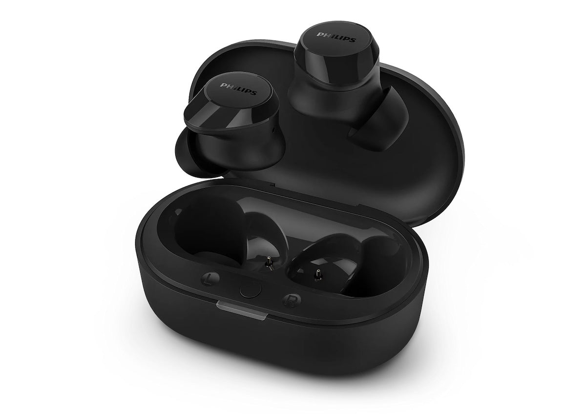 Audífonos Philips TAT1209BK True Wireless Bluetooth Negro