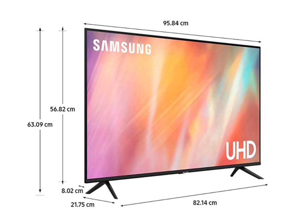 Smart Tv Samsung Series 7 Un43au7090gxzs Led Tizen 4k 43