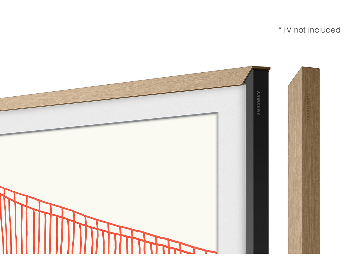 Marco Magnético TV Samsung The Frame 85" Madera Beige