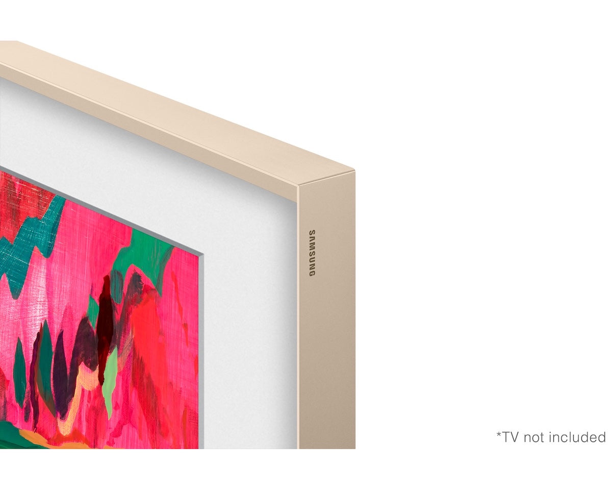 Marco Decorativo Samsung The Frame 65” Sand Gold - Caja Reciclada