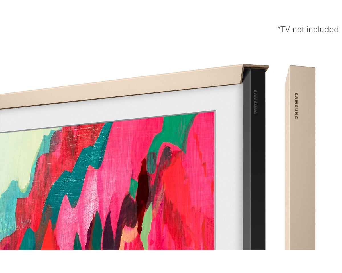 Marco Decorativo Samsung The Frame 65” Sand Gold - Caja Reciclada