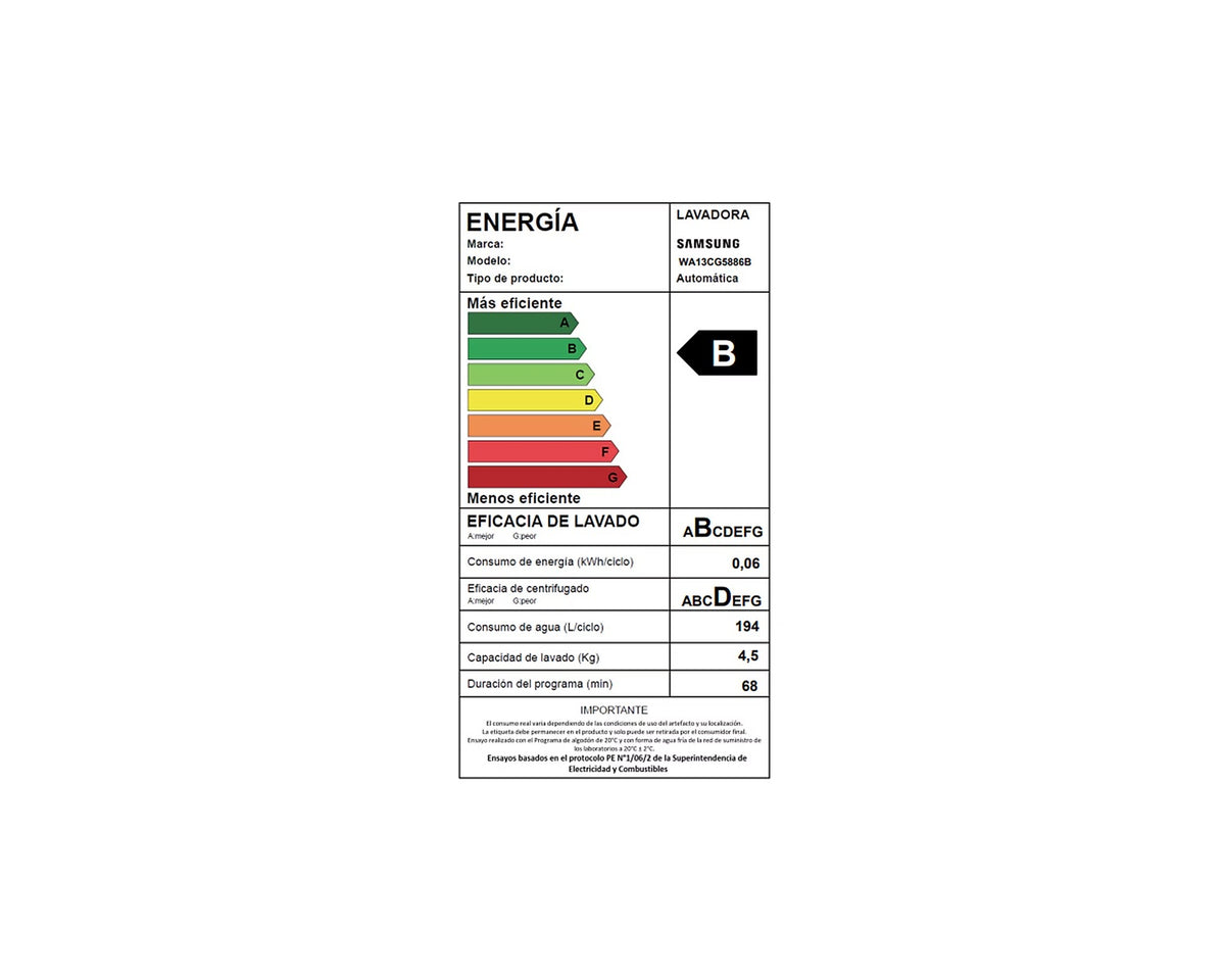Lavadora Carga Superior 13 kg Digital Invert - Open Box