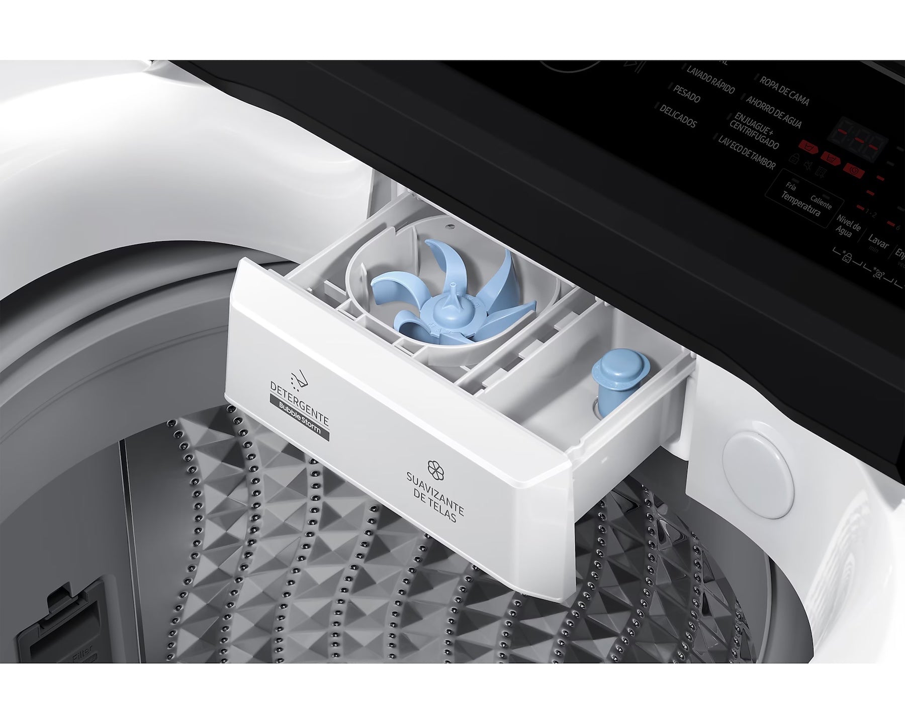 Lavadora automática Samsung 15 kg WA15CG5441BWZS