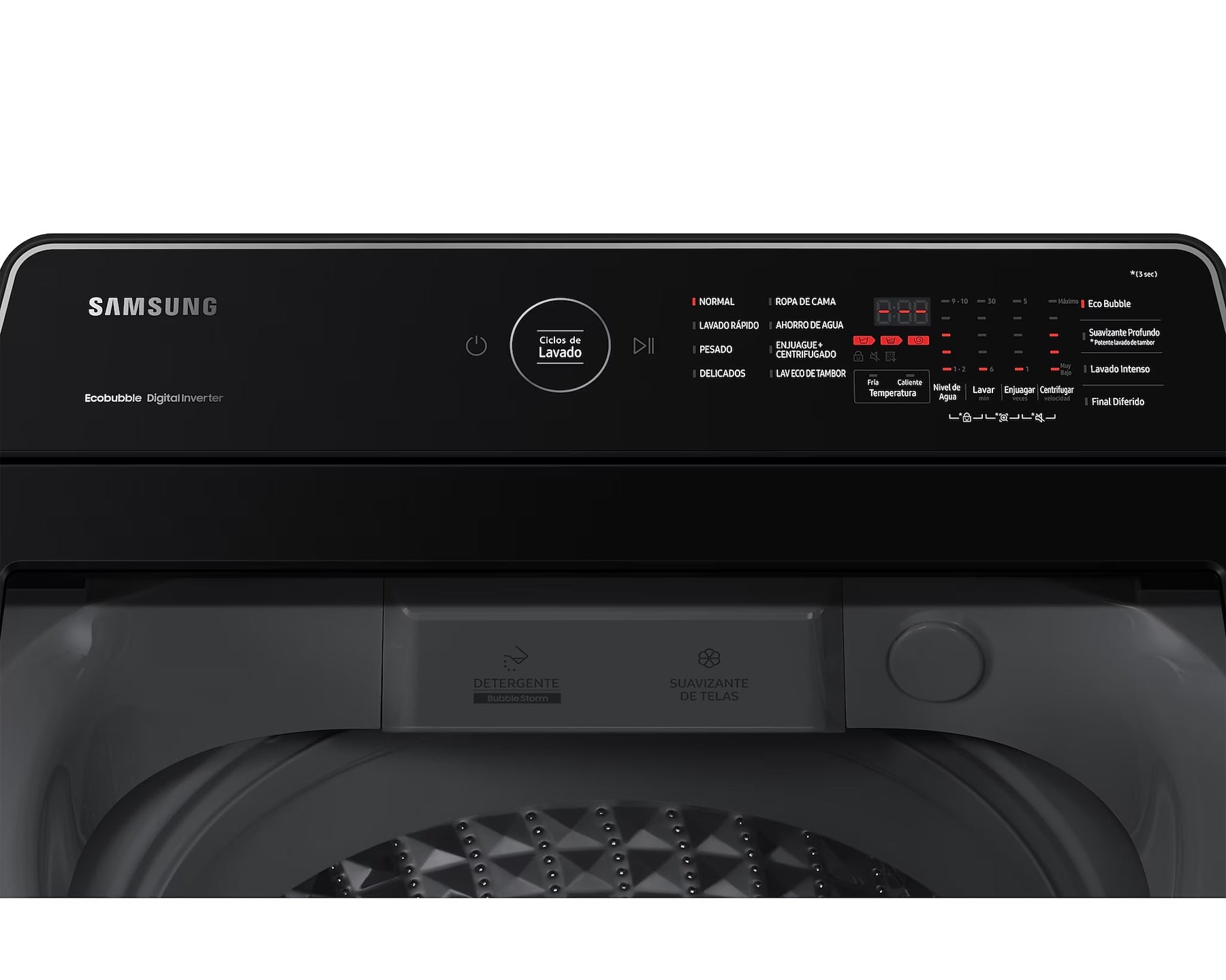 Lavadora automática Samsung 15 kg WA15CG5441BWZS