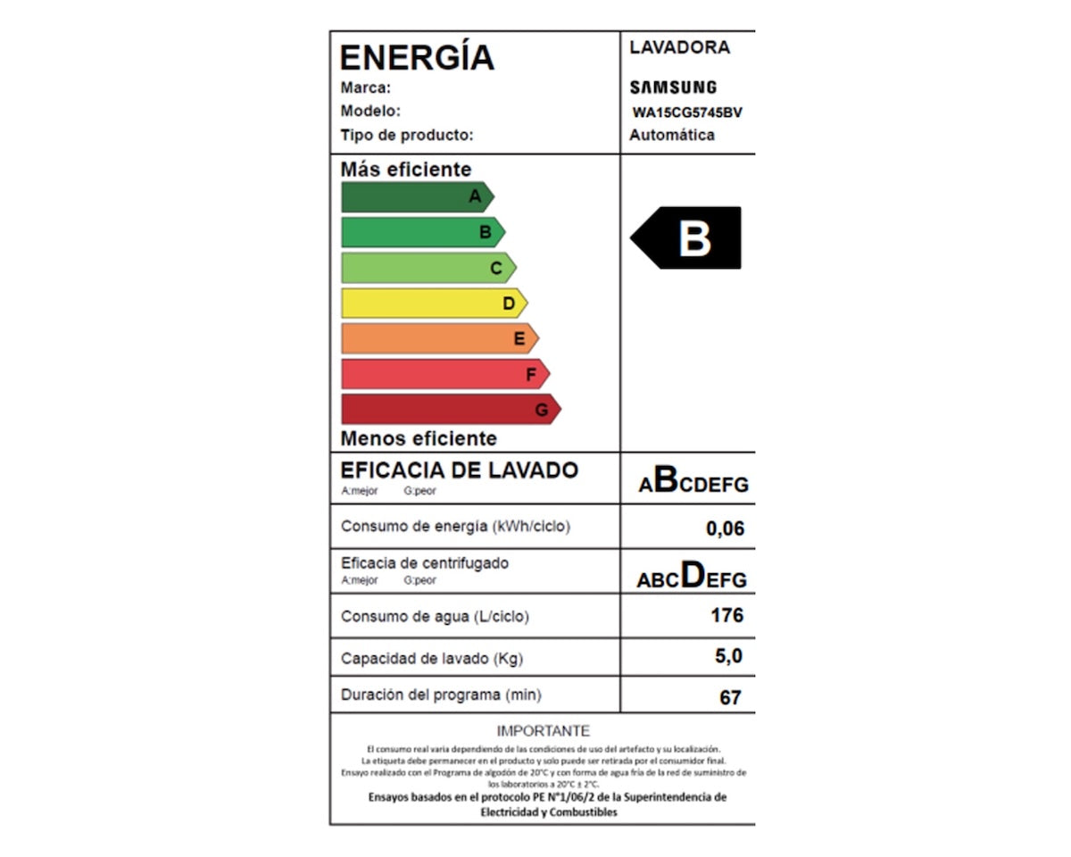 Lavadora carga Superior 15kg Eco Bubble - Open Box