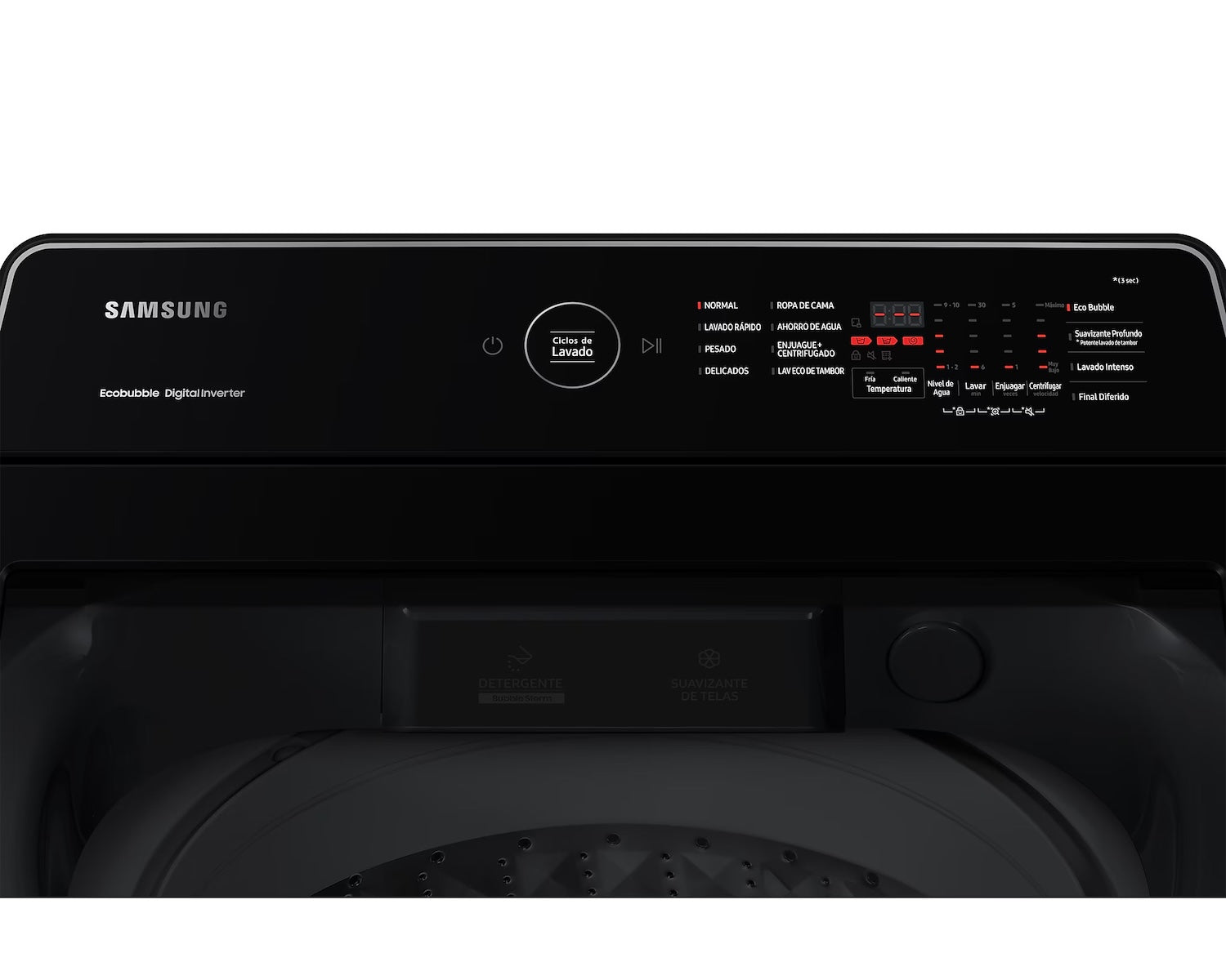 Lavadora Samsung 19kg WA19CG6441BD Ecobubble OPENBOX